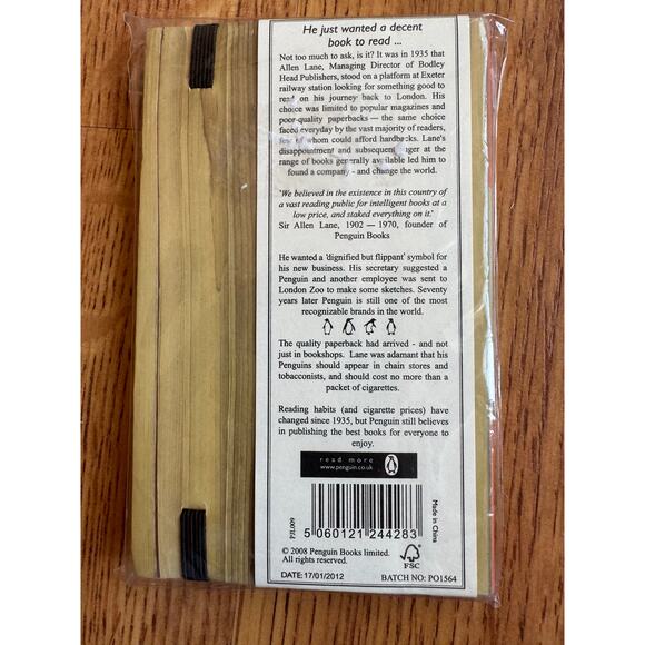 Penguin Books Lined Journal/Notebook Brand New in Publisher - Read description - Picture 2 of 7